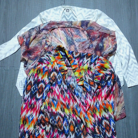 Set of 3 blouses Large - Picture 1 of 4